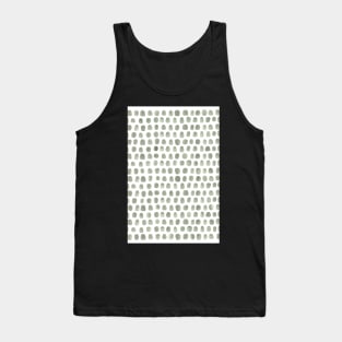 Sage green polkadot pattern Tank Top